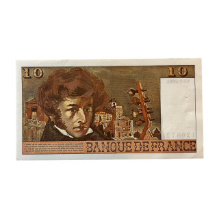 10 Francs Berlioz, 1976