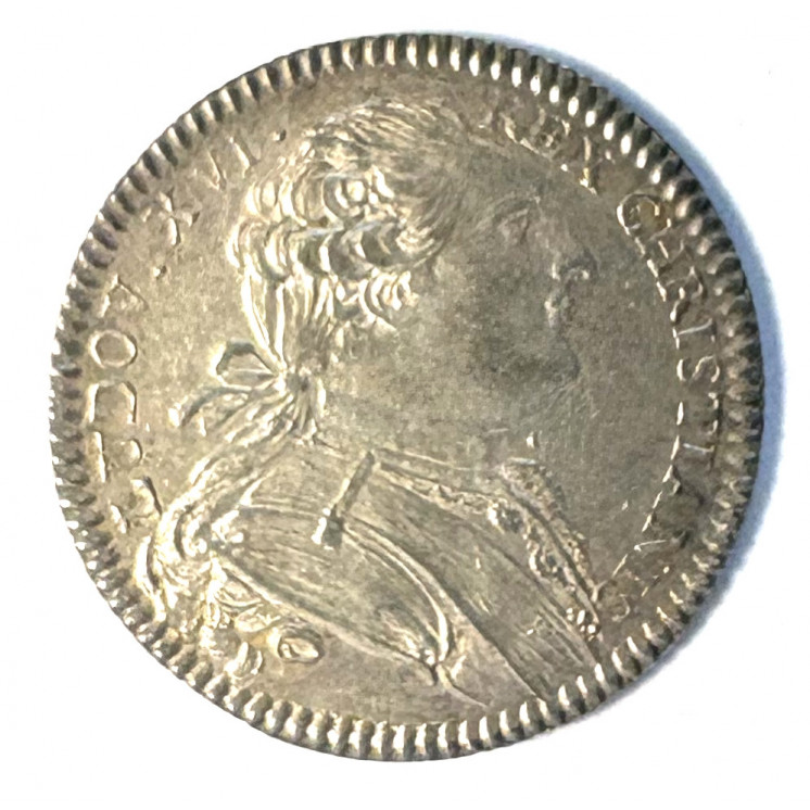 Jeton des Etats de Bretagne, Louis XVI 1784, Argent