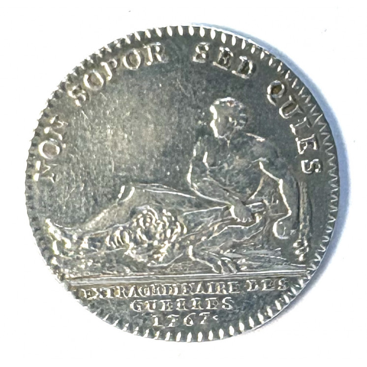 Jeton Extraordinaire des Guerres, Louis XV, Argent