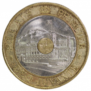 20 Francs Monaco 1992, Palais princier