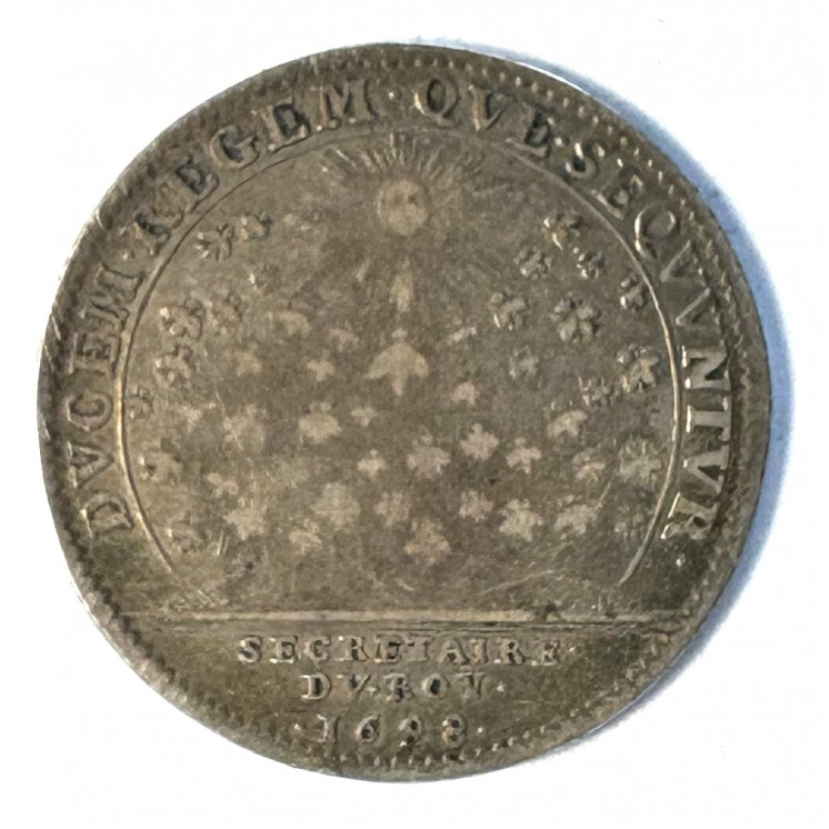 Jeton, Secrétaire du Roi, Louis XIV, Argent