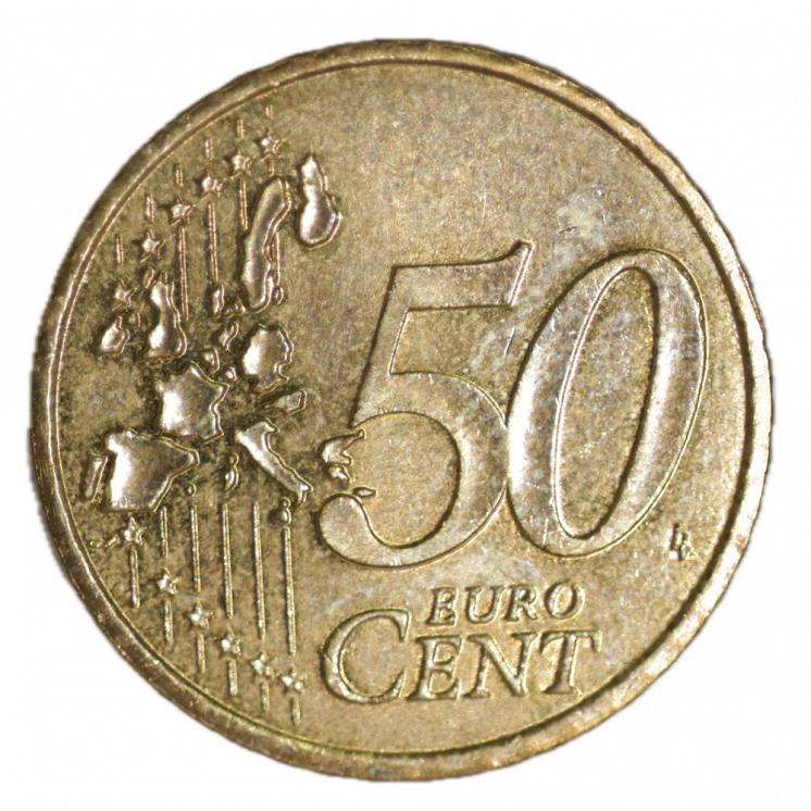 50 Centimes Euros Monaco 2001