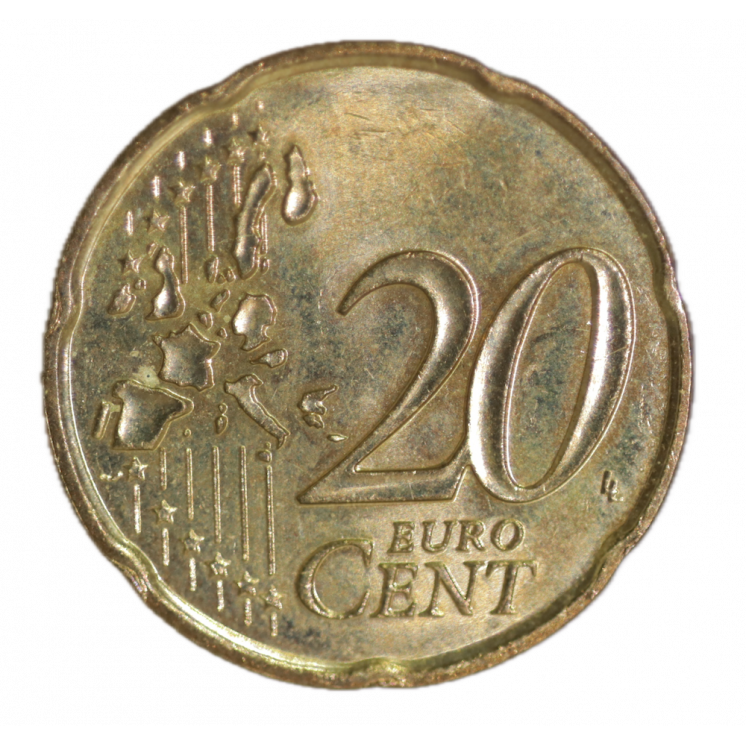 20 Centimes Euros Monaco 2001