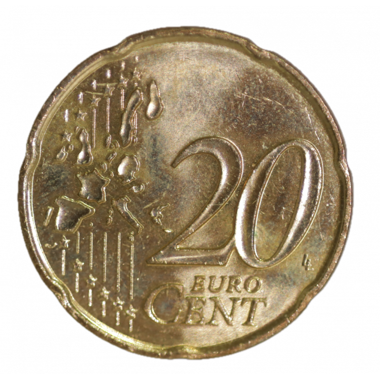 20 Centimes Euros Monaco 2001