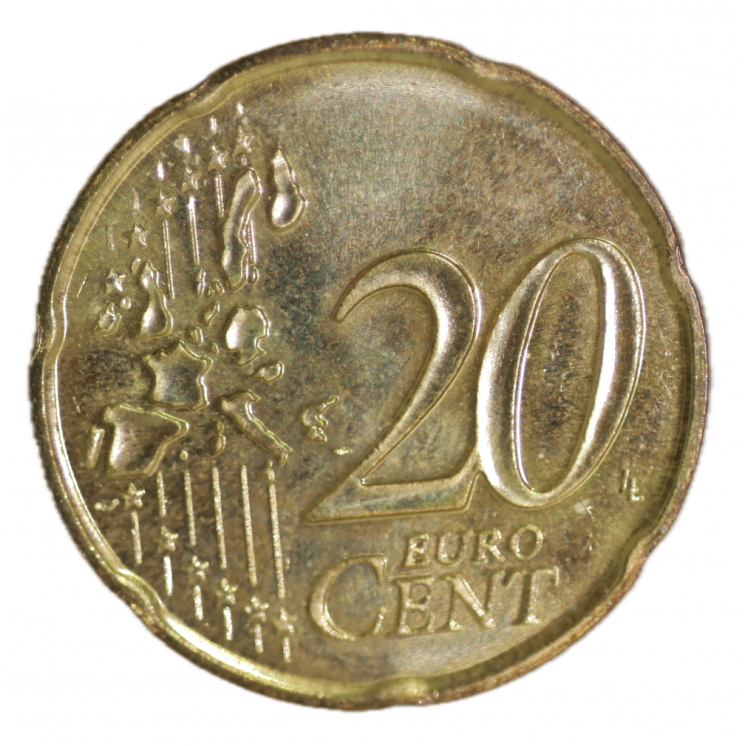 20 Centimes Euros Monaco 2002