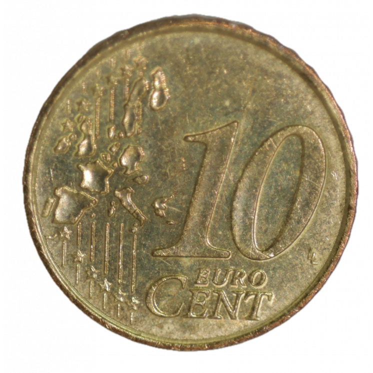 10 Centimes Euros Monaco 2001