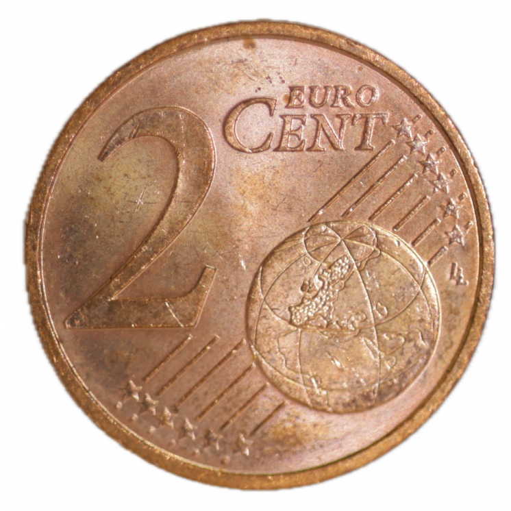 2 Centimes Euros Monaco 2001