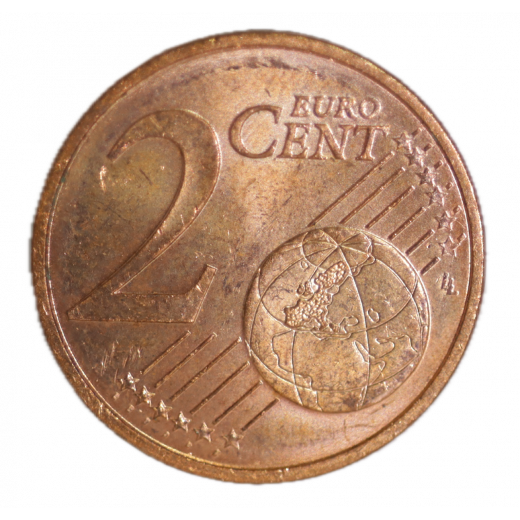 2 Centimes Euros Monaco 2001