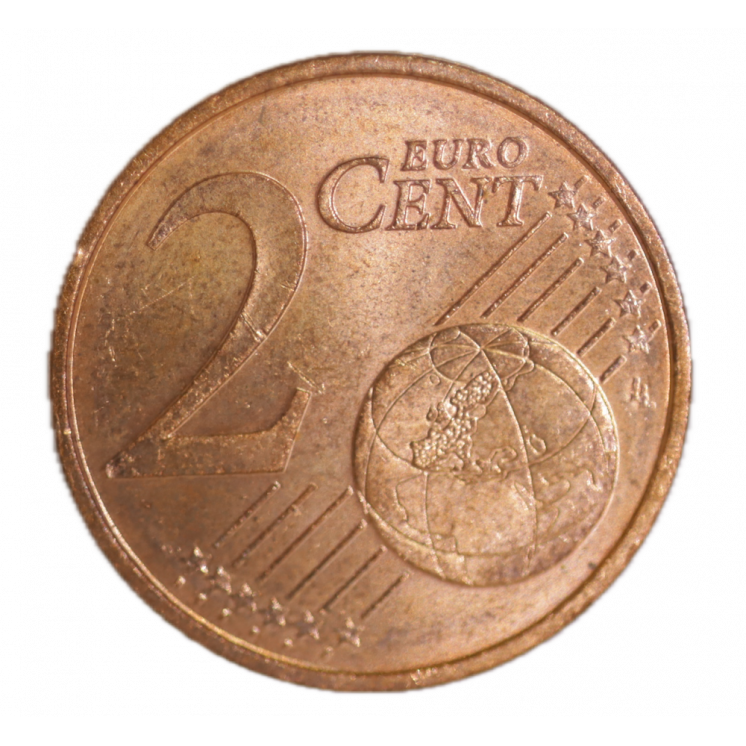 2 Centimes Euros Monaco 2001