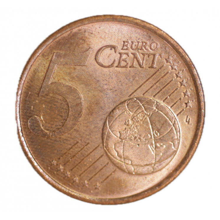 5 Centimes Euros Monaco 2001