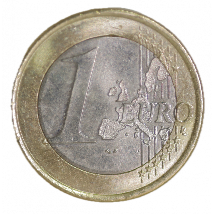 1 Euro 2001 Principauté Monaco Princes Raignier III et Albert II