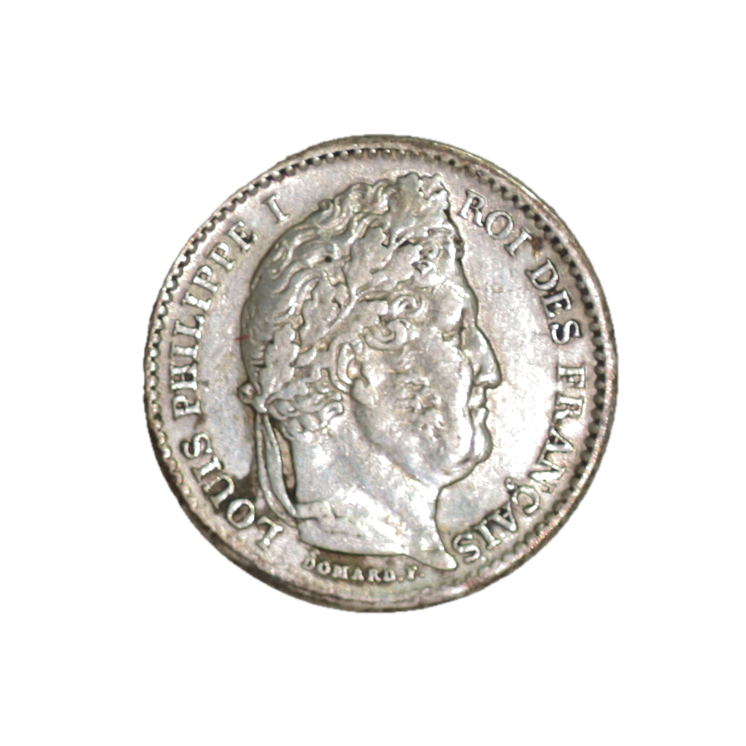 25 Centimes de Franc, 1845 B