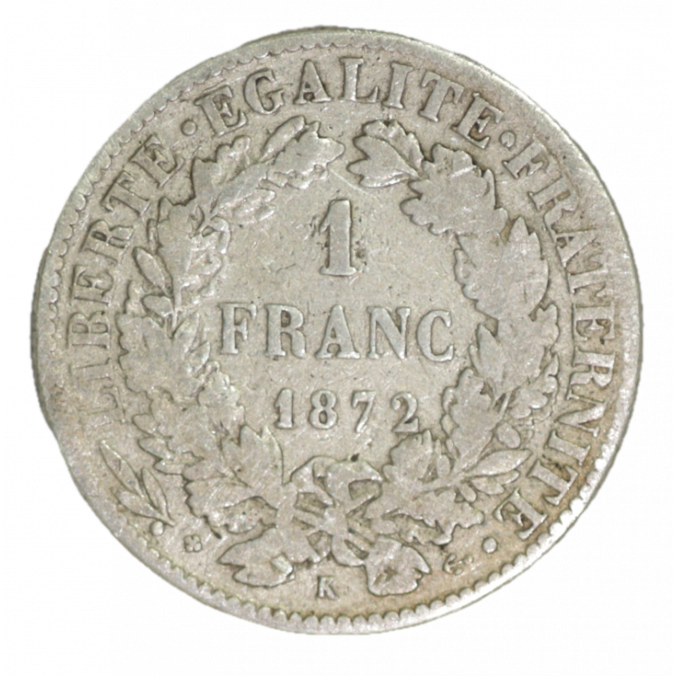 1 Franc Cérès 1872 K