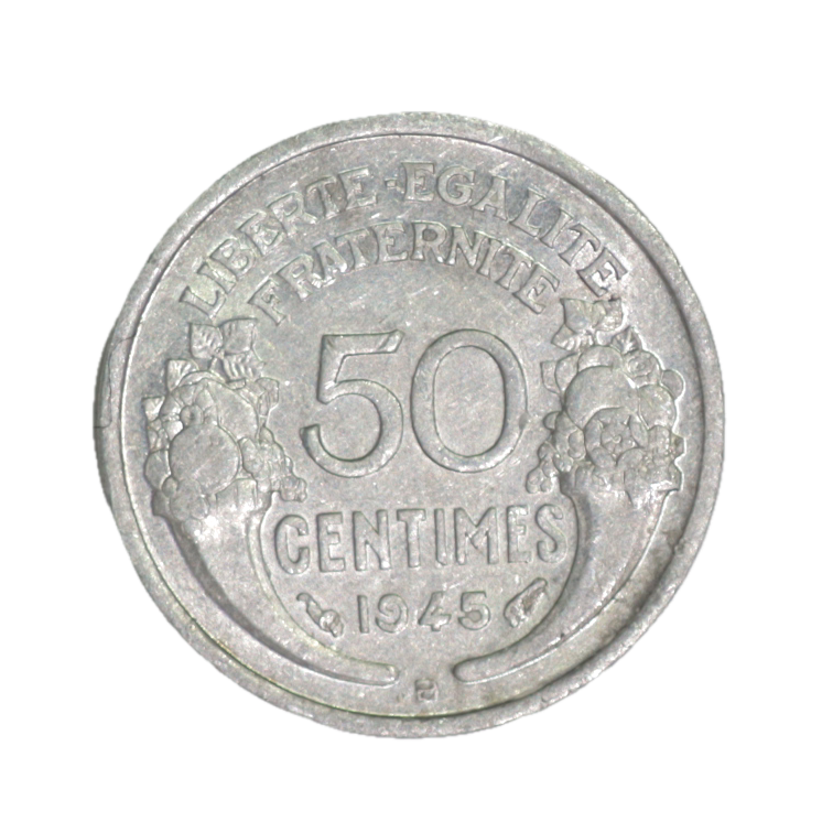 50 Centimes 1945 B