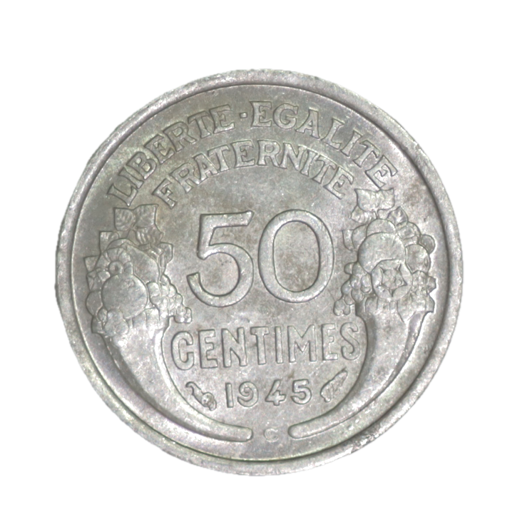 50 Centimes 1945 C