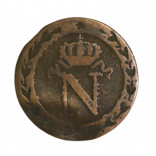 10 Cent Napoléon Ier 1808 BB (Strasbourg)