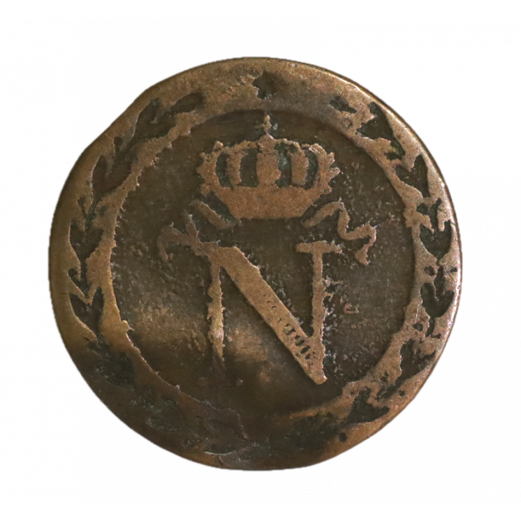 10 Cent Napoléon Ier 1808 BB (Strasbourg)