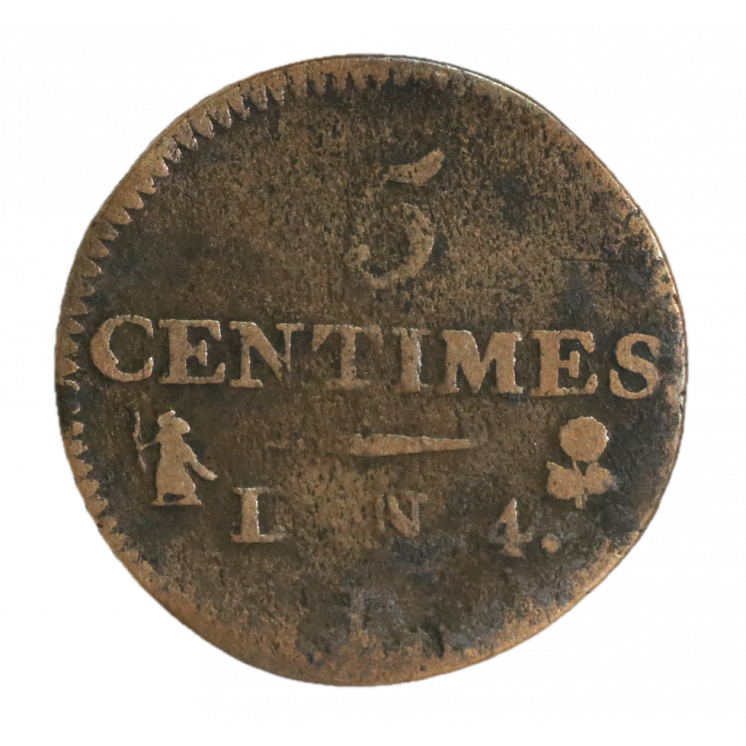 5 Centimes l'AN 4 L (Bayonne)