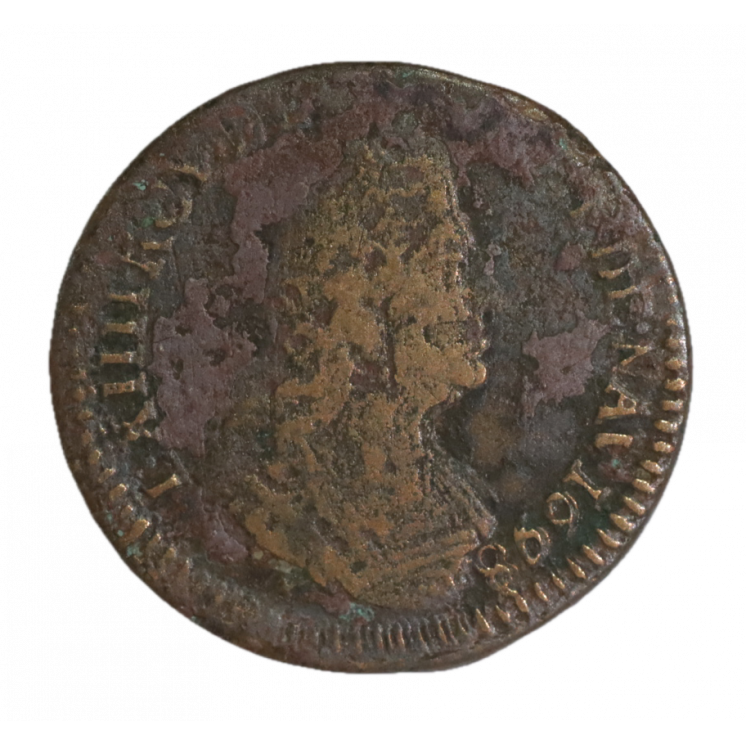 Liard de France Louis XIV 1698 P