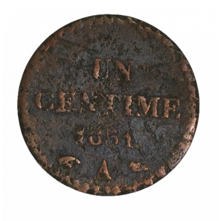 Un Centime Dupuis 1851 (Paris)