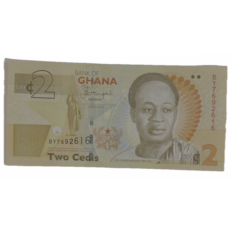 Billet 2 Cedis 2015 Ghana