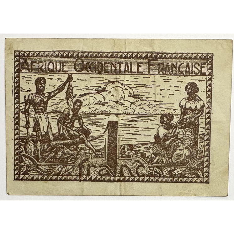 Billet 1 Franc Afrique occidentale Française