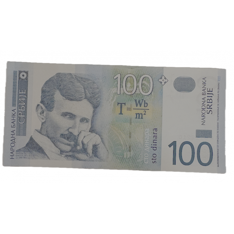 Billet - Serbie, 100 Dinara 2013