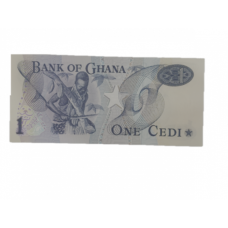 Billet 1 Cedis 2nd JAN 1976 Ghana