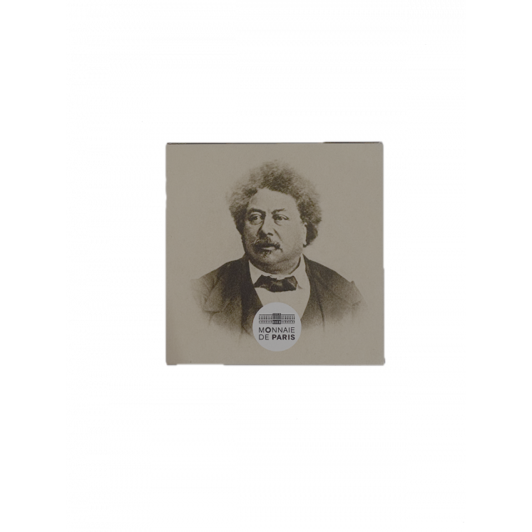 2024 - 10 Euros Alexandre Dumas, série l'Art de la plume, Argent, Monnaie de Paris