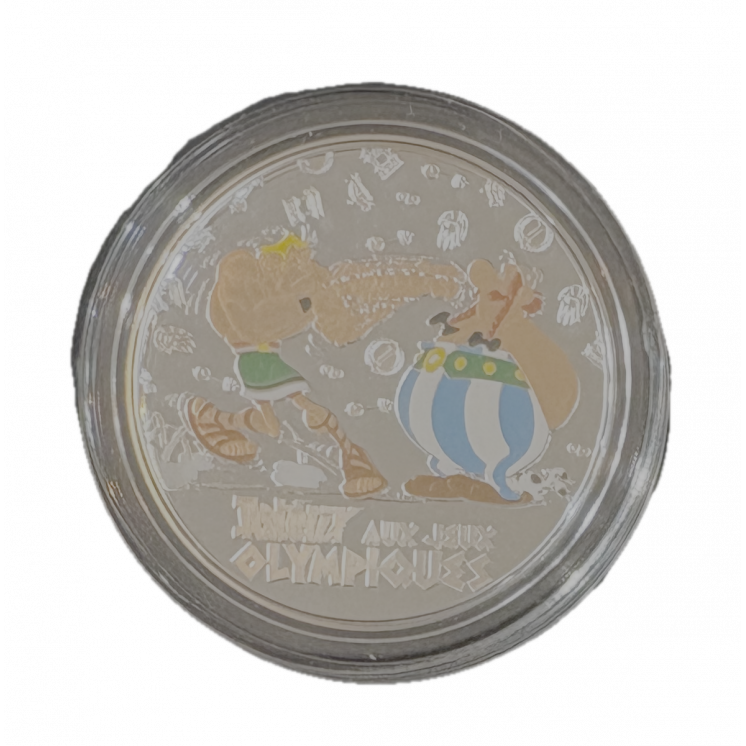 2024 - 10 Euros Astérix aux jeux olympiques, Argent, Monnaie de Paris