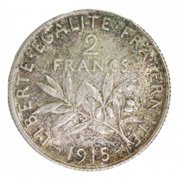 2 Francs Semeuse 1915