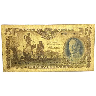 Billet de 5 Angolares 1er janvier 1947