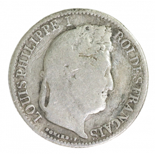 1/2 Franc 1837, Louis Philippe Ier