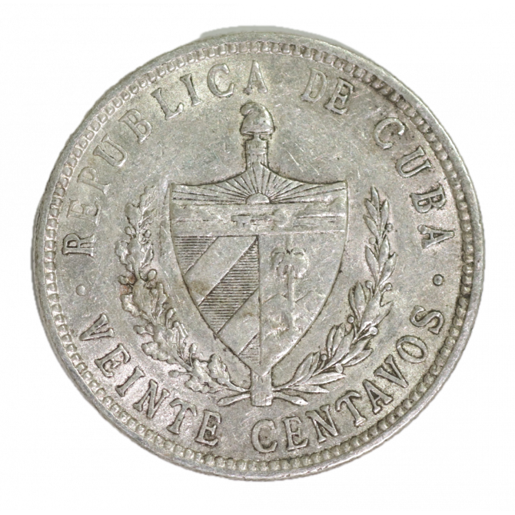 20 centavos, Cuba 1920