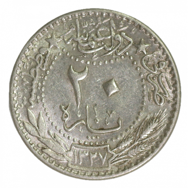 20 Para, Empire Ottoman 1909