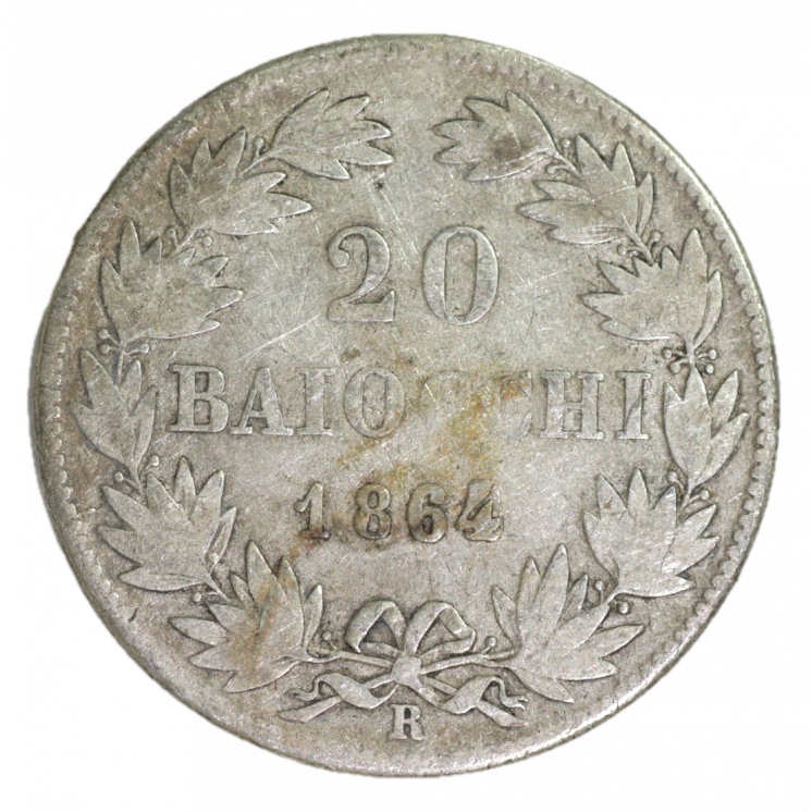 20 Baiocchi, Pie IX, Vatican 1864