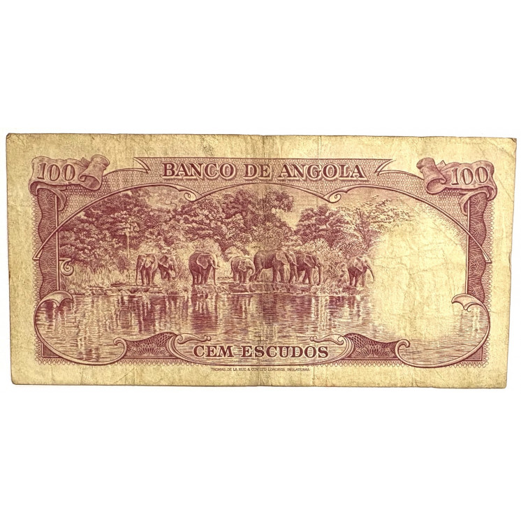 Billet de 100 Escudos, Angola