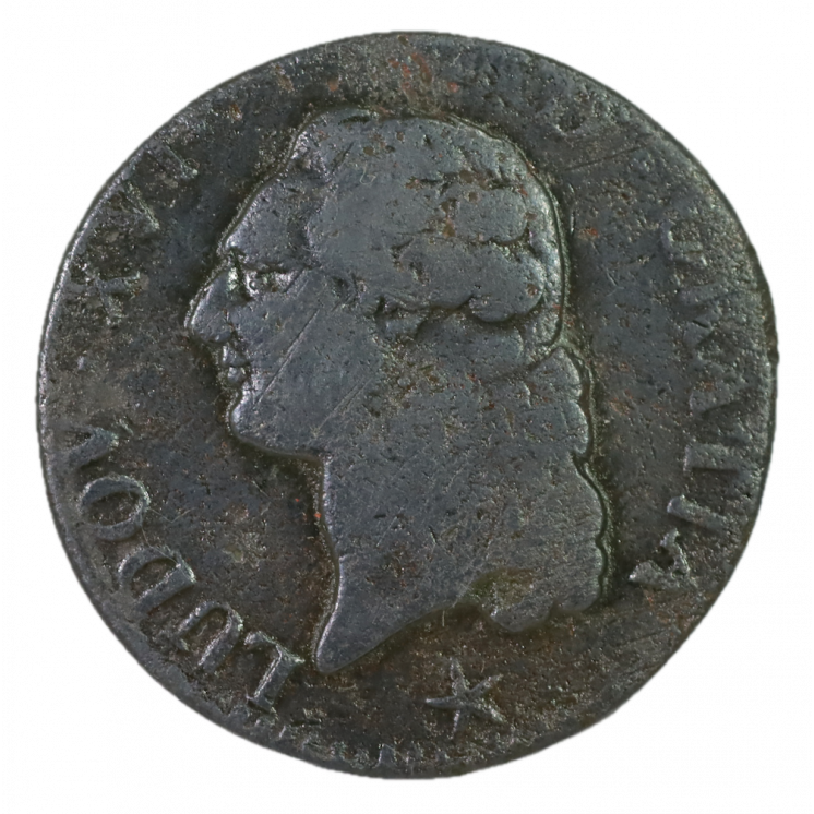 1 Sol, 1785 W, Louis XVI