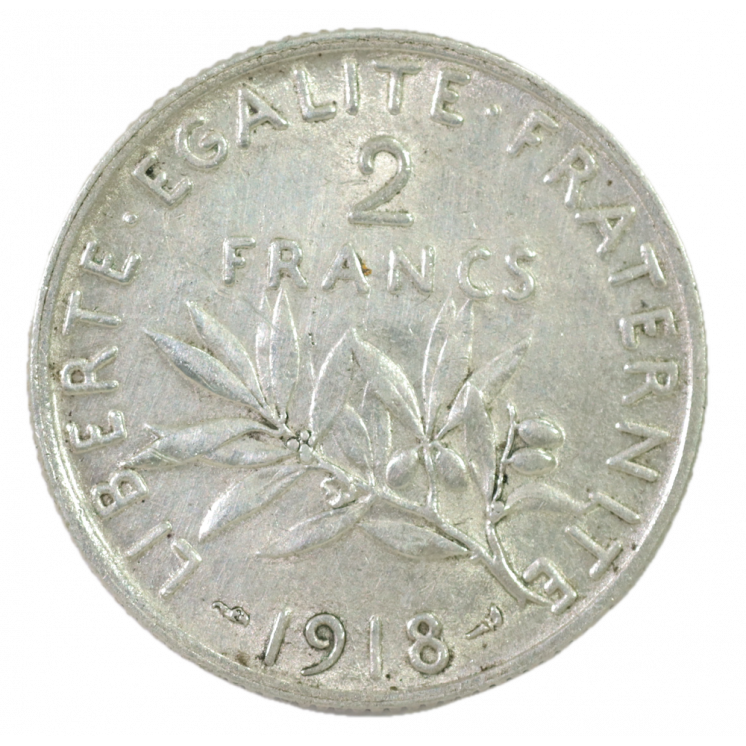 2 Francs Semeuse 1918