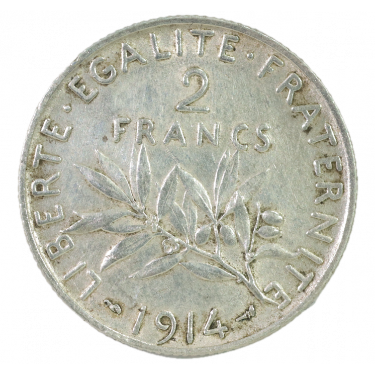 2 Francs Semeuse 1914