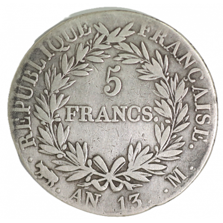 5 Francs An 13 M Napoléon