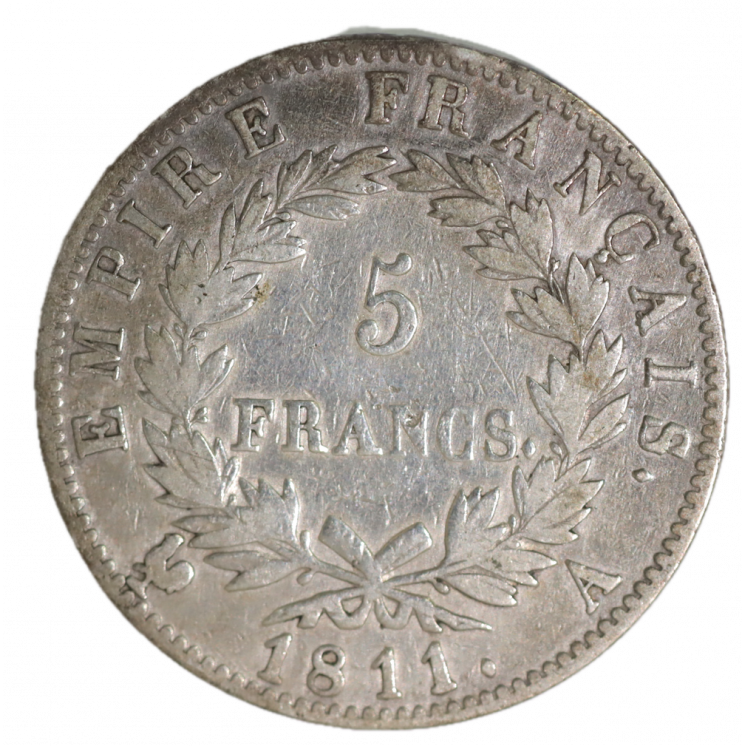 5 Francs 1811 A Napoléon