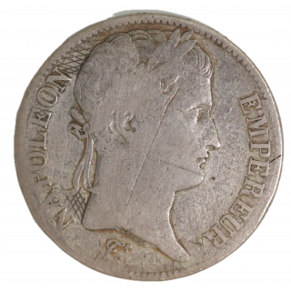 5 Francs 1812 W Napoléon