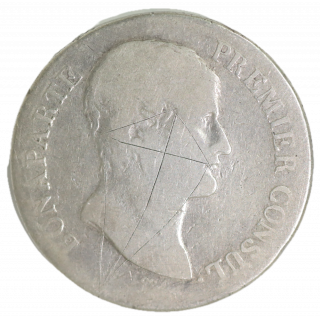 5 Francs An 12 A Bonaparte Premier Consul