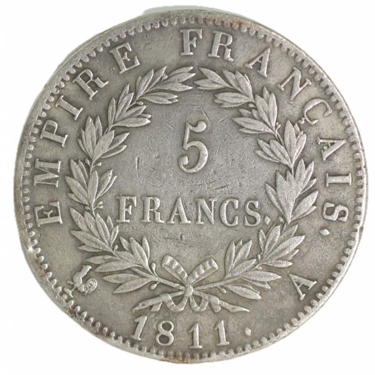 5 Francs 1811 A Napoléon