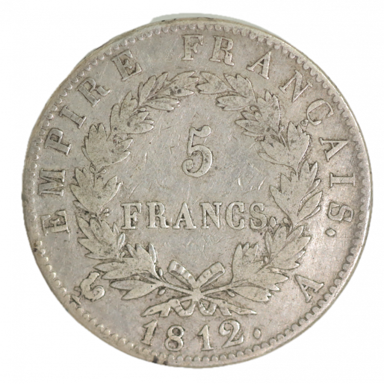 5 Francs 1812 A (Paris) Napoléon