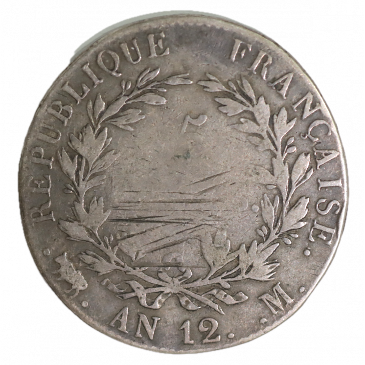 5 Francs An 12 M Napoléon