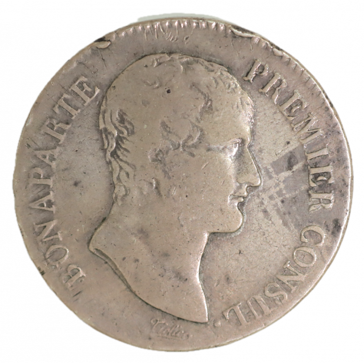 5 Francs An 12 M Bonaparte Premier Consul