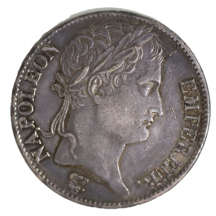 5 Francs 1814 I (Limoges) Napoléon 26392 exemplaires