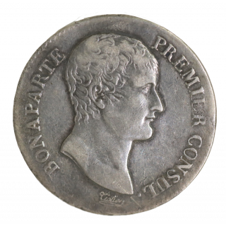 5 Francs An 12 A (Paris) Bonaparte Premier Consul